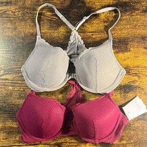 Auden NWT bundle 2 Demi Bra racerback 34B 👙
